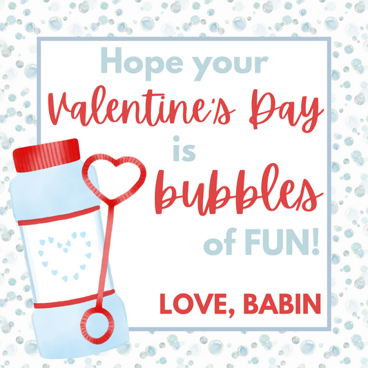 Valentine's Bubbles BOY